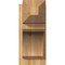 Ekena Millwork Legacy Craftsman Rough Sawn Outlooker, Western Red Cedar, 8"W x 18"D x 18"H OUT08X18X18LEC04RWR - alternate 4